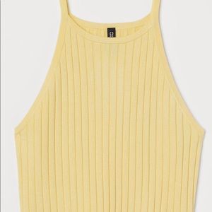 Ribbed tank top